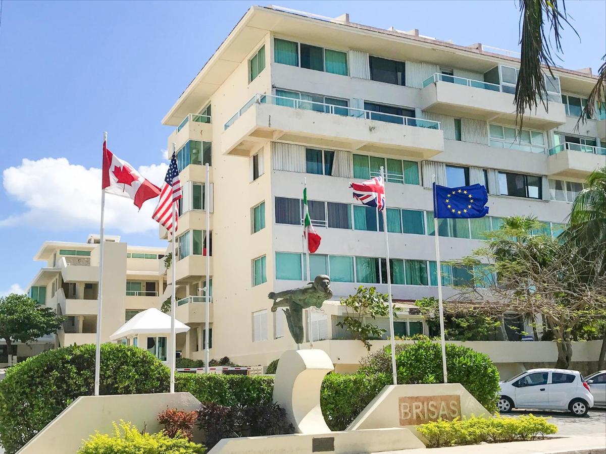 Apartment On The Beach With Terrace Ocean View, Brisas Cancun 01 By Beach & Ocean Apartments Exteriér fotografie