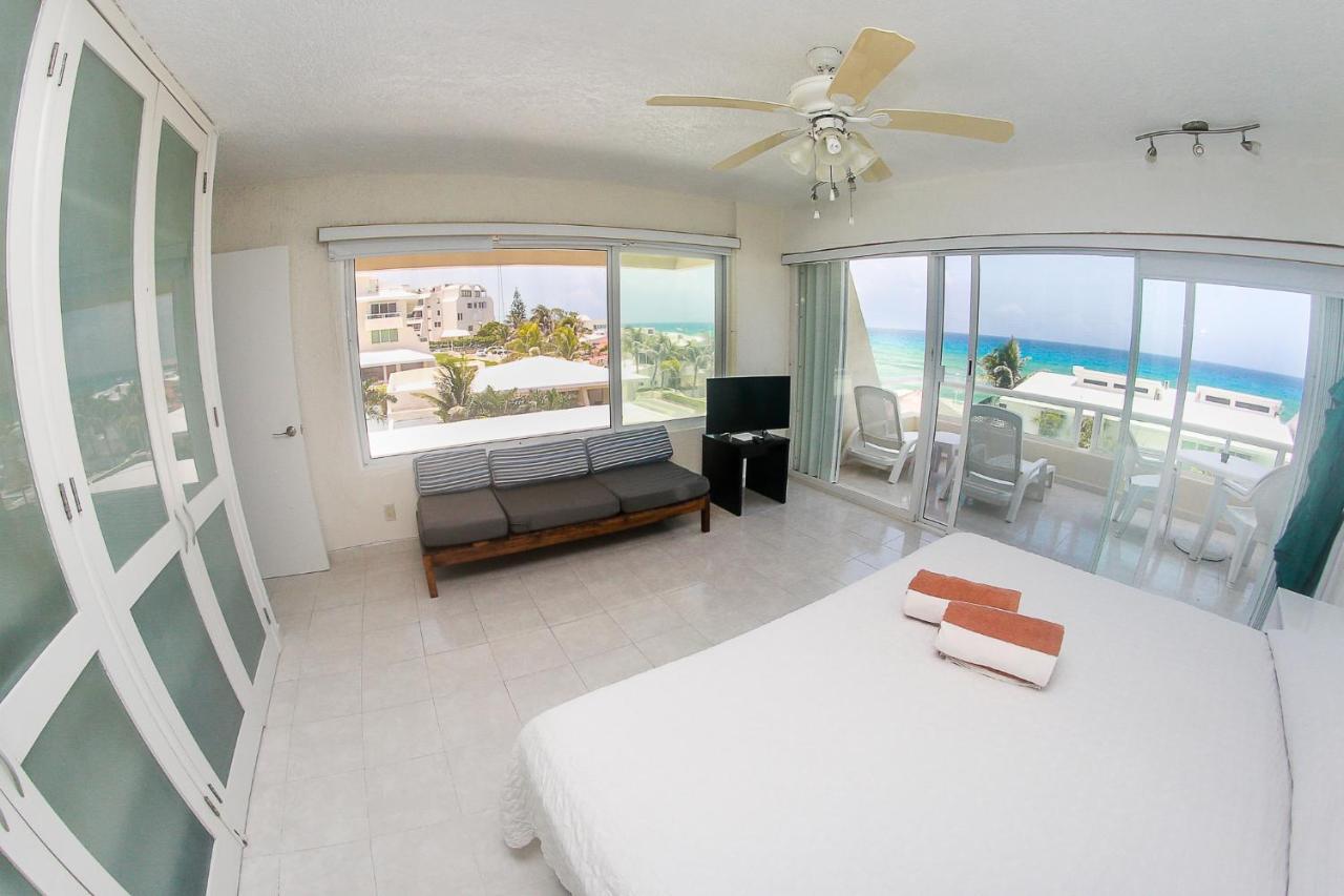 Apartment On The Beach With Terrace Ocean View, Brisas Cancun 01 By Beach & Ocean Apartments Exteriér fotografie