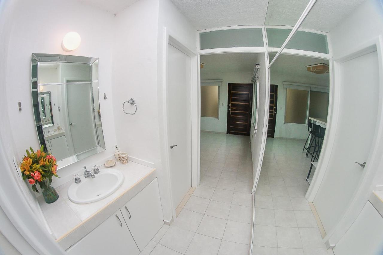 Apartment On The Beach With Terrace Ocean View, Brisas Cancun 01 By Beach & Ocean Apartments Exteriér fotografie
