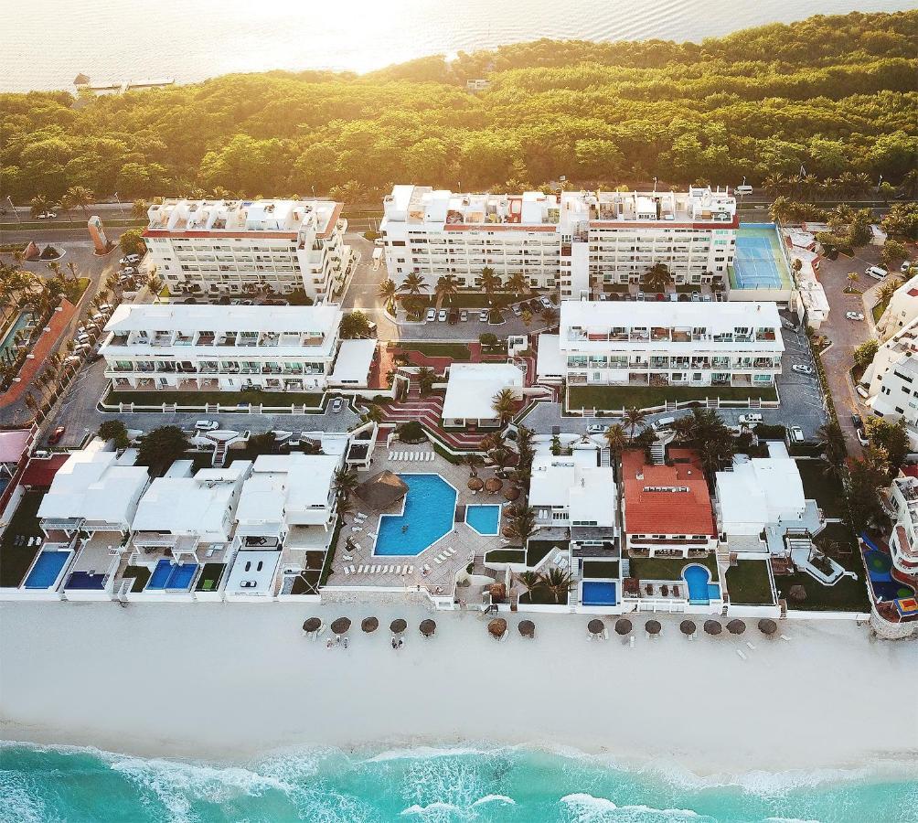 Apartment On The Beach With Terrace Ocean View, Brisas Cancun 01 By Beach & Ocean Apartments Exteriér fotografie