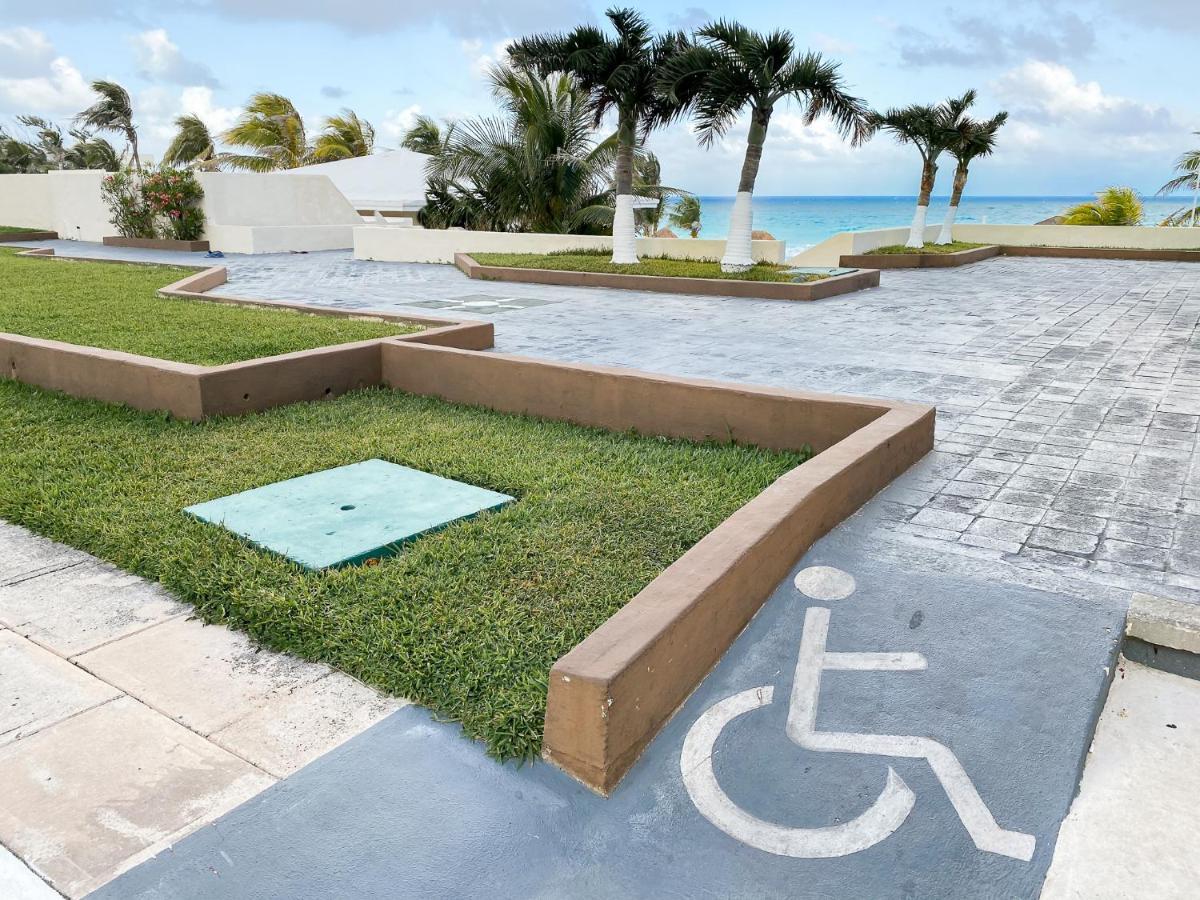 Apartment On The Beach With Terrace Ocean View, Brisas Cancun 01 By Beach & Ocean Apartments Exteriér fotografie