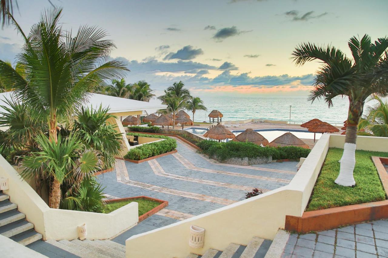 Apartment On The Beach With Terrace Ocean View, Brisas Cancun 01 By Beach & Ocean Apartments Exteriér fotografie